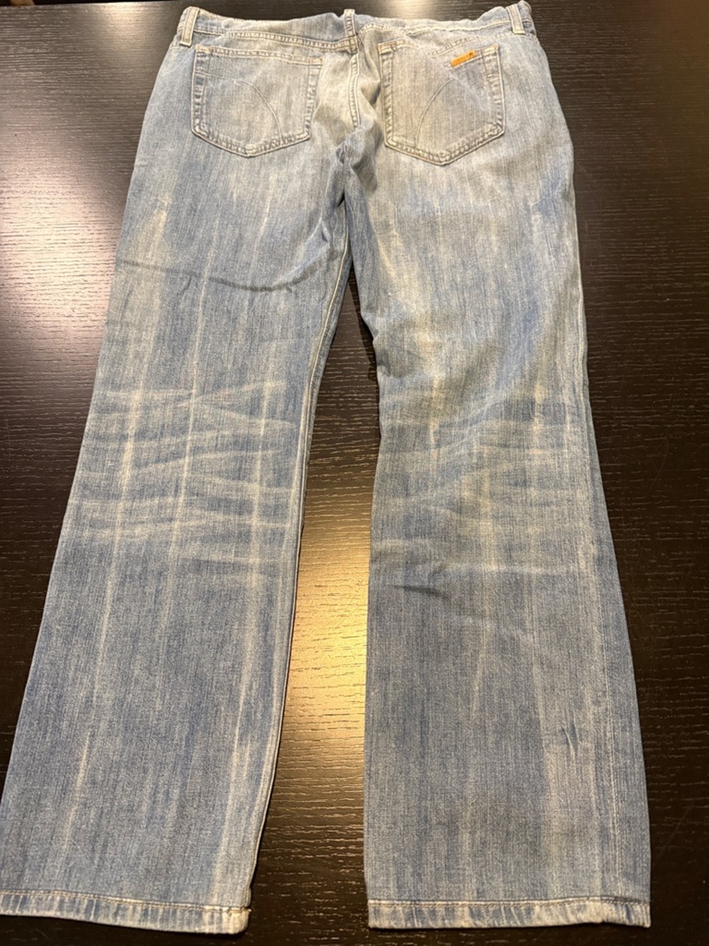 Brixton Light Blue Men's Straight Jeans